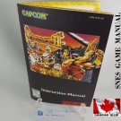 MANUAL SNES - BREATH OF FIRE 2 - Super Nintendo Replacement Instruction Manual Booklet