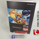 MANUAL SNES - PINOCCHIO - Super Nintendo Replacement Instruction Booklet DISNEY