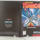 MANUAL SNES - SUPER TURRICAN 2 - Super Nintendo Replacement Instruction Booklet