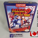 MEGA MAN 2 - NES, Nintendo Custom replacement BOX optional w  Dust Cover & PVC Protector