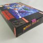 MEGA MAN X - SNES, Super Nintendo Custom Replacement Box optional w Insert Tray & PVC Protector