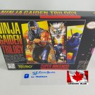 NINJA GAIDEN TRILOGY - SNES, Super Nintendo Custom Box optional w  Insert Tray & PVC Protector