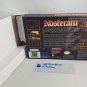 NOSFERATU - SNES, Super Nintendo Custom Replacement Box optional w Insert Tray & PVC Protector