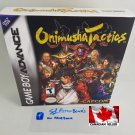ONIMUSHA TACTICS - Nintendo GBA Custom replacement Box optional w  Insert Tray & PVC Protector