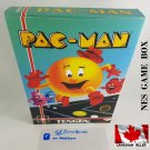 PAC-MAN (ALTERNATE) - NES, Nintendo Custom replacement BOX optional w  Dust Cover & PVC Protector