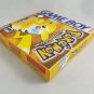 POKEMON YELLOW - Nintendo Game Boy Custom Replacement Box optional w Insert Tray & PVC Protector