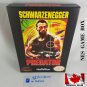 PREDATOR - NES, Nintendo Custom replacement BOX optional w  Dust Cover & PVC Protector