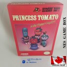 PRINCESS TOMATO IN THE SALAD KINGDOM - NES, Nintendo Custom BOX optional w  Dust Cover & PVC Protect
