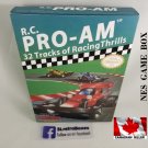 R.C. PRO AM RACING - NES, Nintendo Custom replacement BOX optional w  Dust Cover & PVC Protector