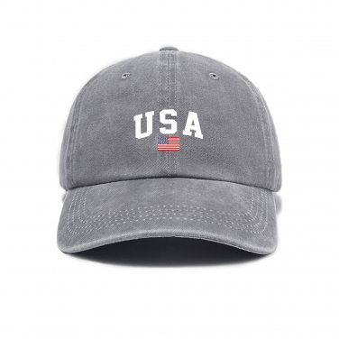American flag USA letter baseball cap (8)