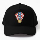 Hrvatski Nogometni Savez Baseball Cap Casquette Hat Women Black