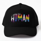 Human Handwritten Various Flags 1 Baseball Cap Hat Czapka Black
