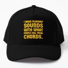 I make pleasant sounds with what people call vocal chords. Cap Unisex Hat