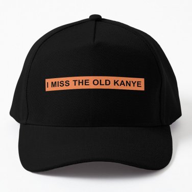 I miss the old Kanye Baseball Cap Unisex Hat Casquette Snapback