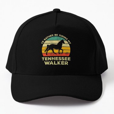 I&acirc;��d Rather Be Riding My Tennessee Walker Vintage Gift For Tennessee Walker Horse Owners Cap Hat