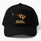 Island Hoppers Baseball Cap Hat Snapback Black Hip Hop Czapka Printed Sport