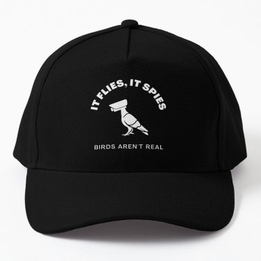 It Flies It Spies Birds Aren't Real Baseball Cap Unisex Hat Casquette Snapback