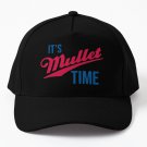 It's Mullet Time, Funny Mullet Baseball Cap Unisex Hat Casquette Snapback