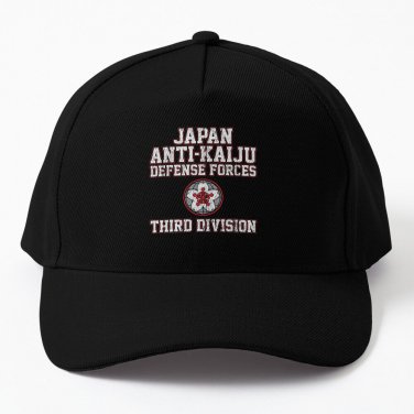 Japan Anti-Kaiju Defense Forces Third Division Baseball Cap Hat Casquette Snapback