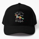 Just a Girl Who Loves Horses Gift for Horse Lovers Girls Baseball Cap Hat Casquette Snapback
