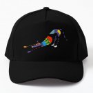Kaleidoscope Bowdown Baseball Cap Hat Snapback Hip Hop Black Czapka Casquette
