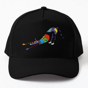 Kaleidoscope Bowdown Baseball Cap Hat Snapback Hip Hop Black Czapka Casquette