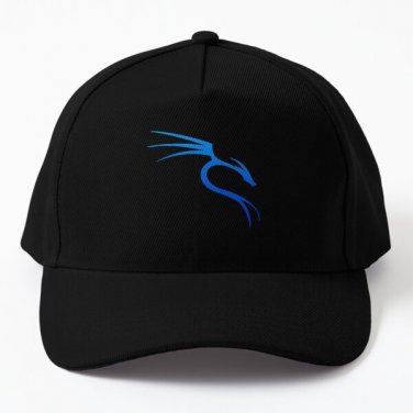 Kali Linux Blue Gradiant Baseball Cap Hat Hip Hop Black