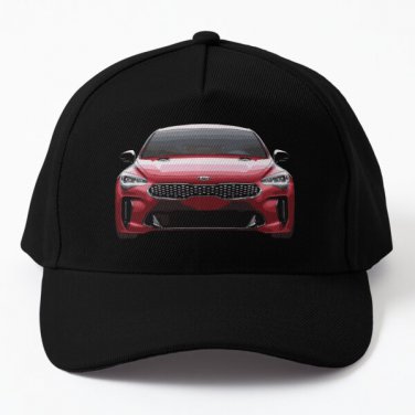 Kia Motors Stinger Car Baseball Cap Hat Women Black Casquette