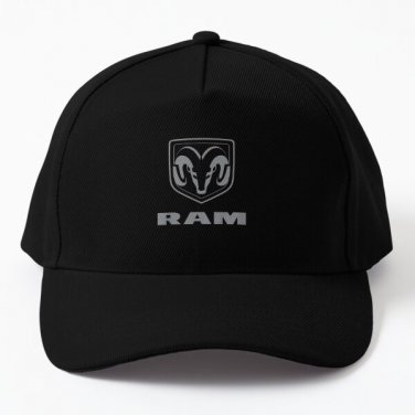 Kids Ram Trucks Grey Logo Baseball Cap Hat Czapka Black Snapback Casquette Hip Hop