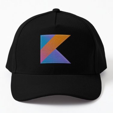 Kotlin Programming Language Baseball Cap Hat Black Czapka Hip Hop Casquette