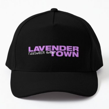 Lavender Ghost Town Baseball Cap Hat Black Hip Hop Snapback Casquette