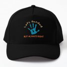 Left Handed But Always Right Baseball Cap Hat Mens Snapback Women Casquette