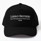 Lehman Brothers Risk Management Departme Baseball Cap Hat Czapka Hip Hop Casquette