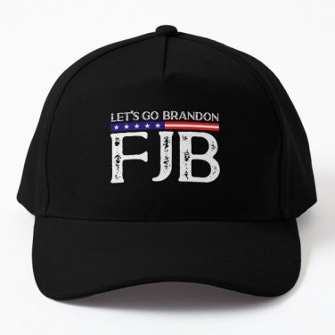 Let Is Go Brandon Fjb Baseball Cap Hat Printed Casquette Czapka