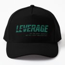 Leverage Not Heroes Just Necessary Typography Baseball Cap Hat Casquette Snapback
