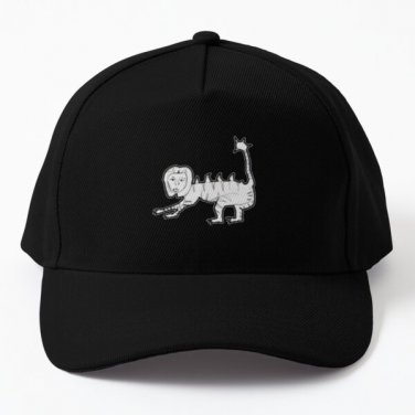 Liger Mini Head Baseball Cap Hat Czapka Printed Black Hip Hop Snapback Casquette