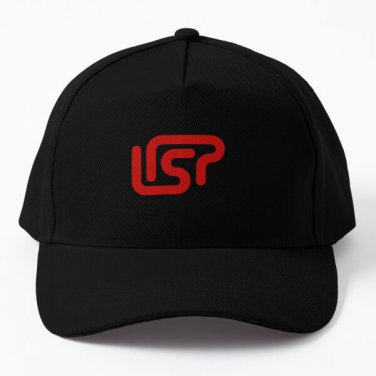 Lisp Logo Classic T Shirt Baseball Cap Casquette Hat Black Women Snapback Hip Hop