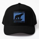 Longyearbyen Svalbard Baseball Cap Hat Czapka Black