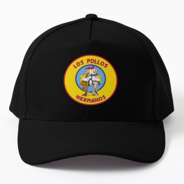 Los Pollos Baseball Cap Hat Black Snapback Printed Hip Hop