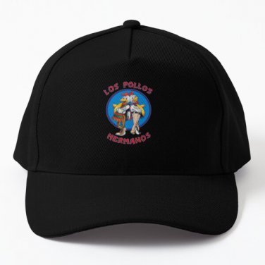 Los Pollos Hermanos Baseball Cap Hat Snapback Hip Hop Casquette Black Mens