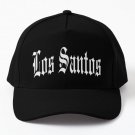 Los Santos Baseball Cap Casquette Hat Black Snapback