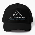 Love Skiing Swiss Alps Zermatt Breuil-Cervinia Valtournenche Ski Resort Matterhorn Cap Hat