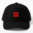 Madgod Logo In Iconic Red Baseball Cap Hat Czapka Printed Hip Hop