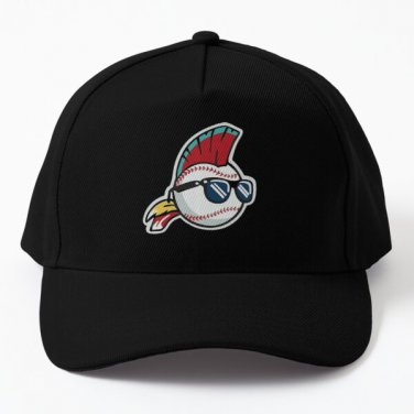 Major League Mohawk Baseball Cap Hat Mens Casquette Women Black