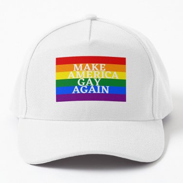 Make America gay again Baseball Cap Unisex Hat Casquette Snapback