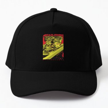 Metal Gear Rising Baseball Cap Hat Casquette Women Snapback Black Mens