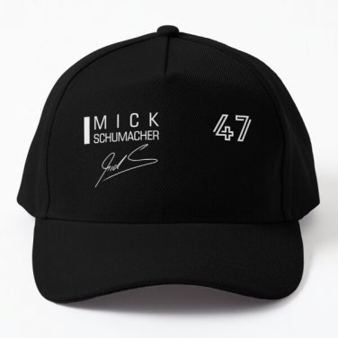 Mick Schumacher Baseball Cap Hat Hip Hop Snapback Casquette Mens Women