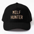 Milf Hunter Baseball Cap Casquette Hat Mens Hip Hop Snapback Black