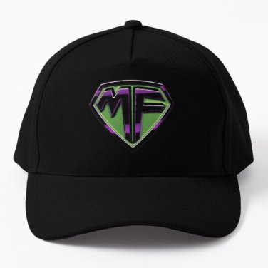 Mother Is Finest Shield Logo Baseball Cap Casquette Hat Black
