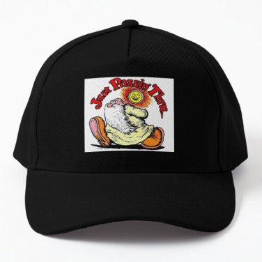 Mr Natural Just Passin Thru Baseball Cap Hat Snapback Hip Hop Black Czapka Casquette Sun
